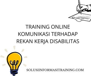 training Inklusi Disabilitas di Tempat Kerja