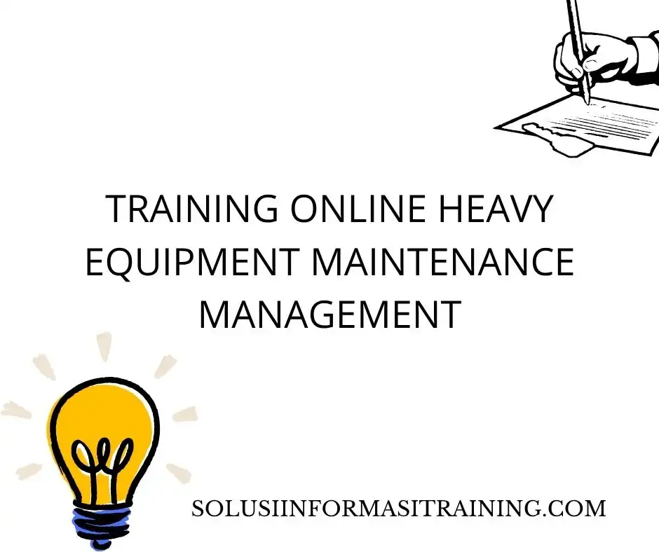 training Strategi Maintenance Alat Berat