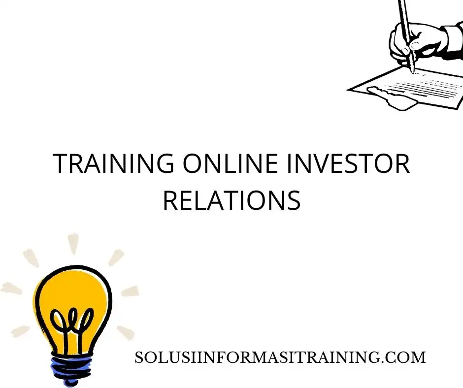 training Manajemen Hubungan Investor