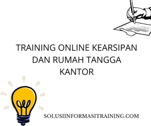 training Administrasi dan Kesekretariatan 