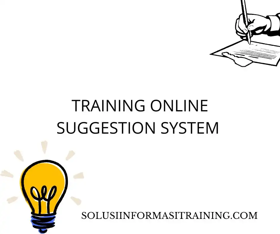 training Implementasi Suggestion System