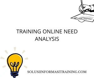 training Analisis Kebutuhan Pelatihan Karyawan 