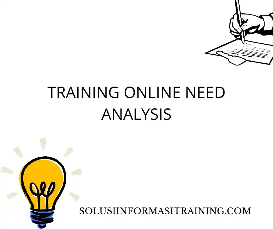 training Analisis Kebutuhan Pelatihan Karyawan