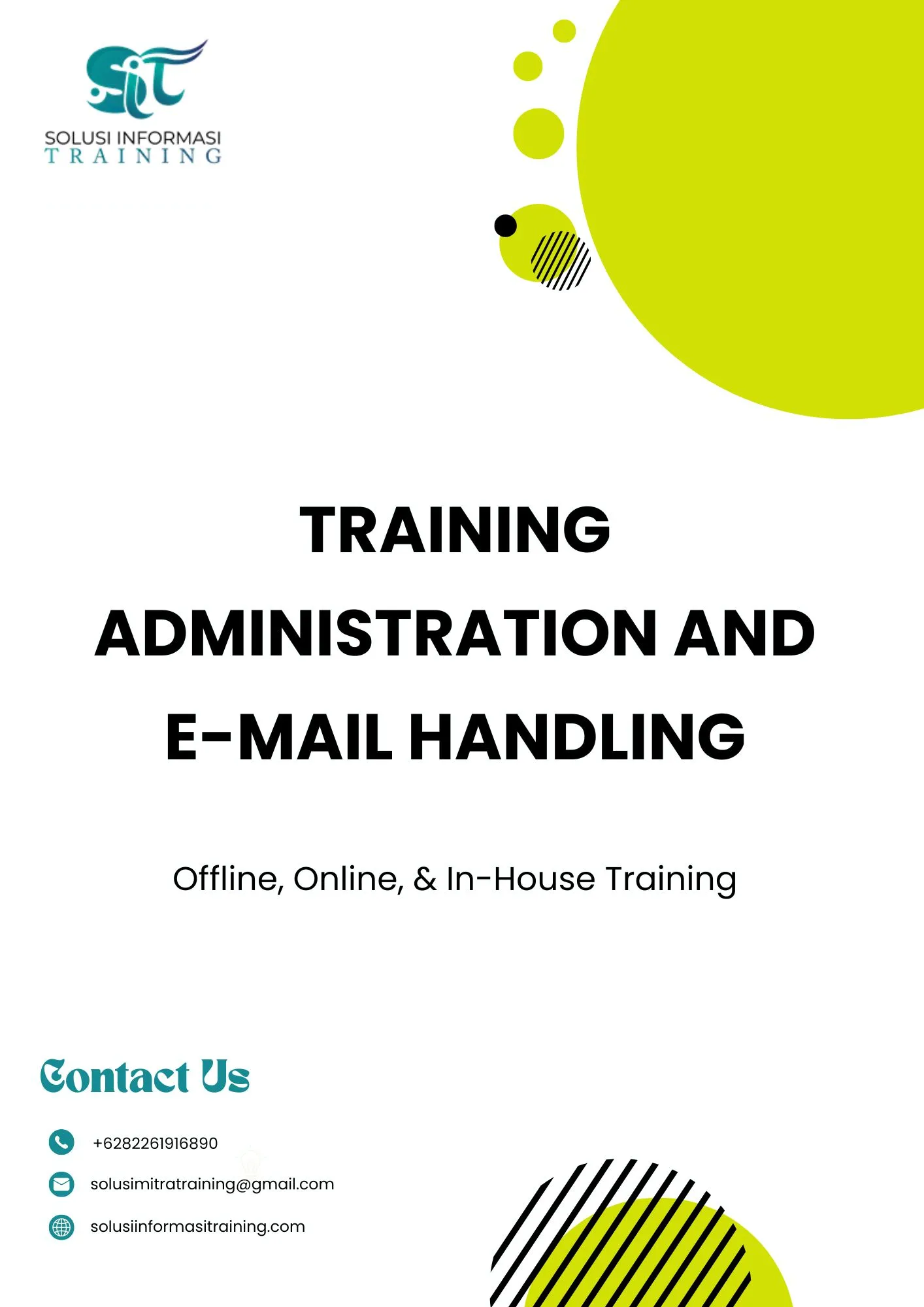 pelatihan ADMINISTRATION AND E-MAIL HANDLING di jakarta