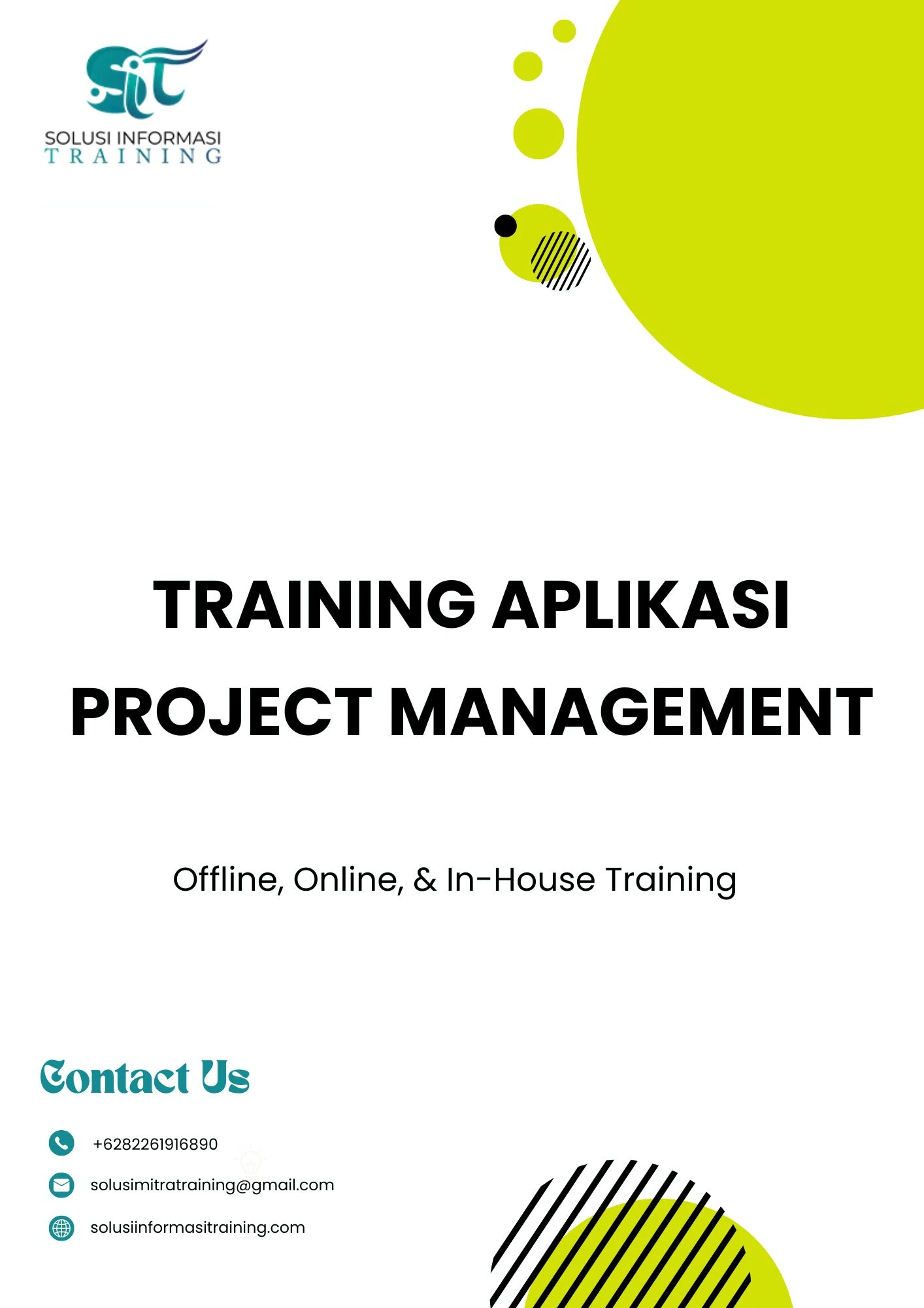 pelatihan APLIKASI PROJECT MANAGEMENT di jakarta