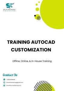 pelatihan AUTOCAD CUSTOMIZATION di jakarta