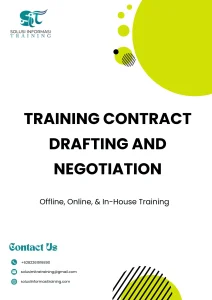 pelatihan CONTRACT DRAFTING AND NEGOTIATION di jakarta