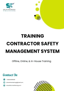 pelatihan CONTRACTOR SAFETY MANAGEMENT SYSTEM di jakarta