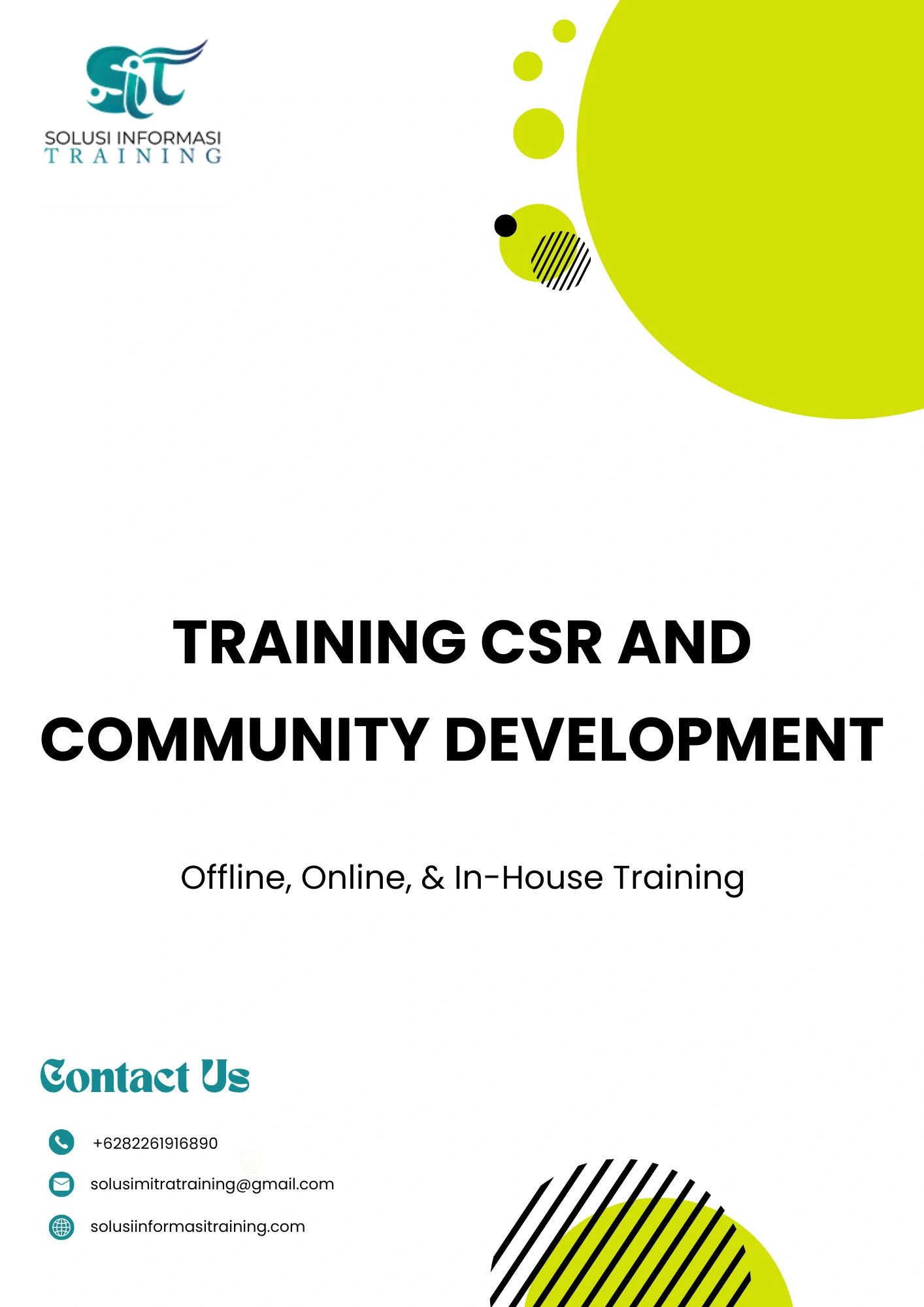 pelatihan CSR AND COMMUNITY DEVELOPMENT di jakarta