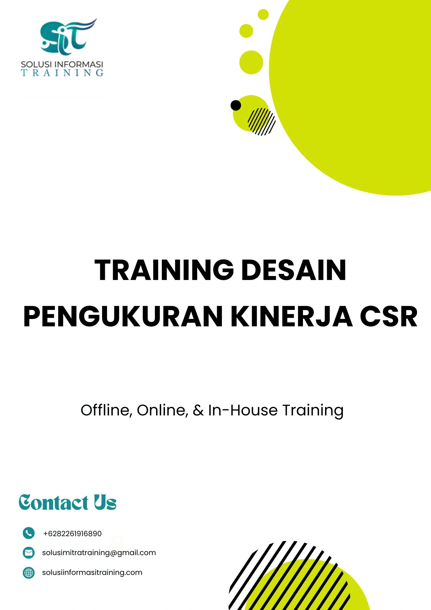 pelatihan DESAIN PENGUKURAN KINERJA CSR di jakarta