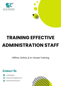 pelatihan EFFECTIVE ADMINISTRATION STAFF di jakarta