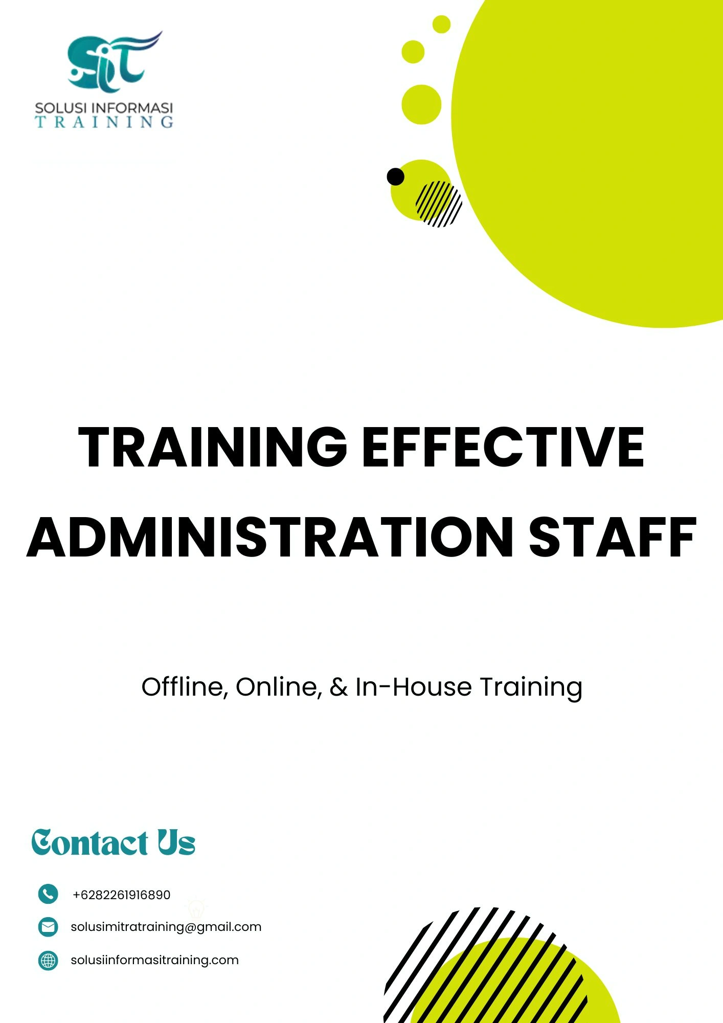 pelatihan EFFECTIVE ADMINISTRATION STAFF di jakarta