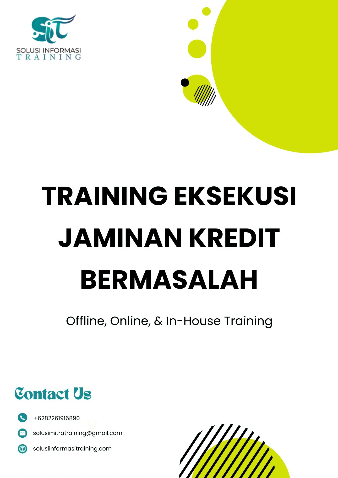 pelatihan EKSEKUSI JAMINAN KREDIT BERMASALAH di jakarta