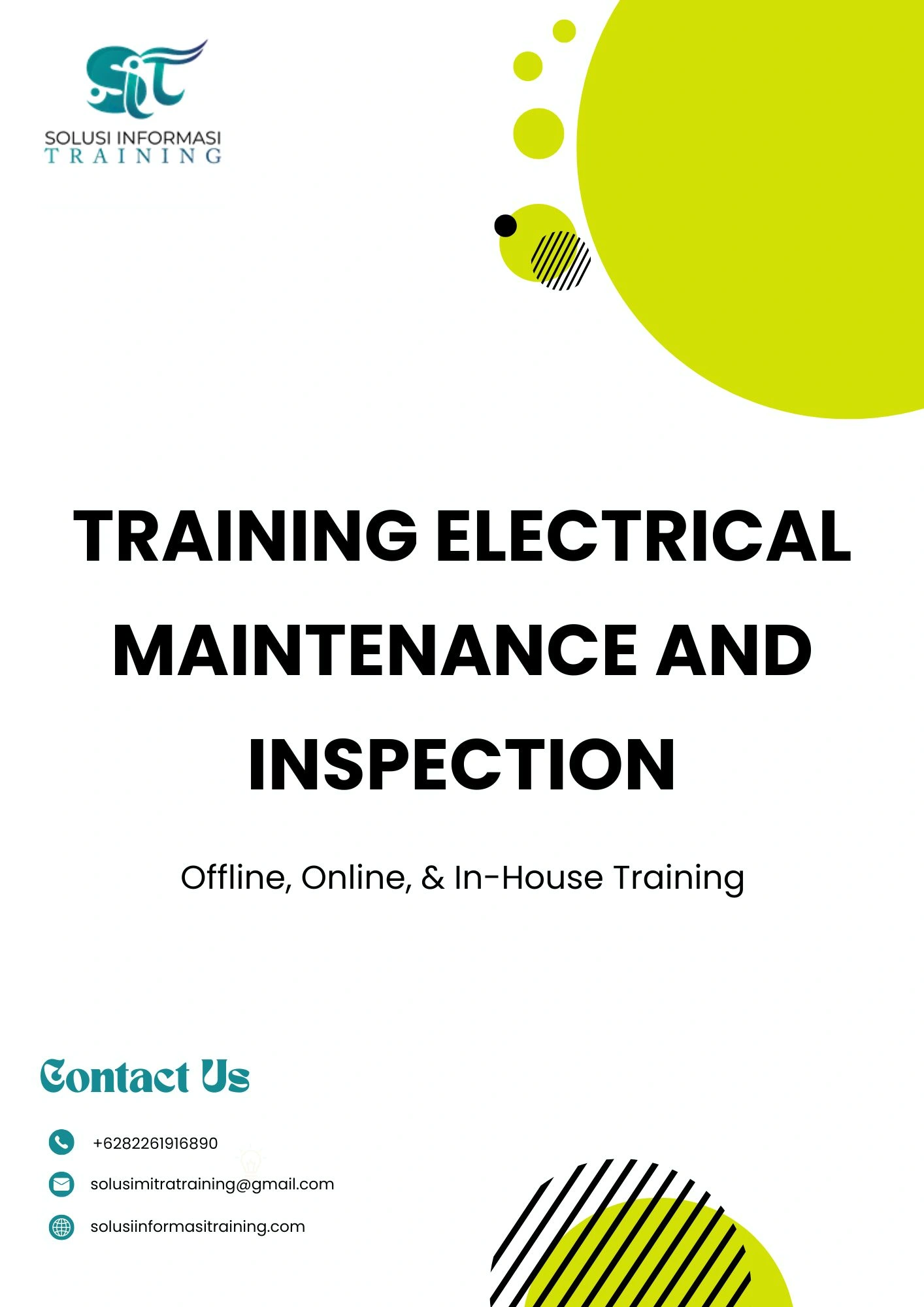 pelatihan ELECTRICAL MAINTENANCE AND INSPECTION di jakarta