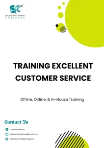 pelatihan EXCELLENT CUSTOMER SERVICE di jakarta