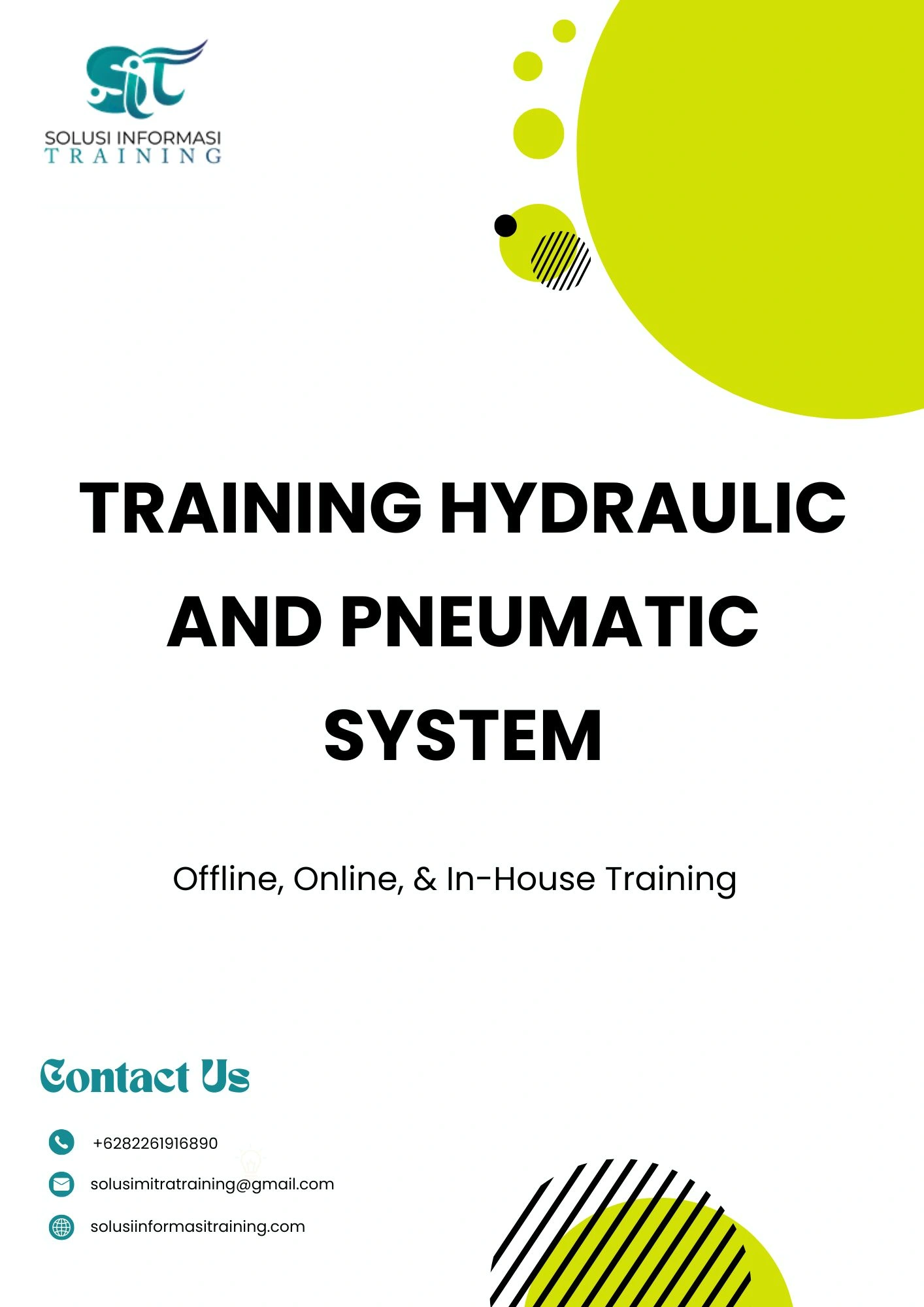 pelatihan HYDRAULIC AND PNEUMATIC SYSTEM di jakarta