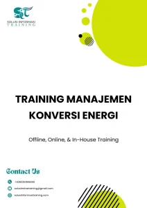 pelatihan MANAJEMEN KONVERSI ENERGI di jakarta