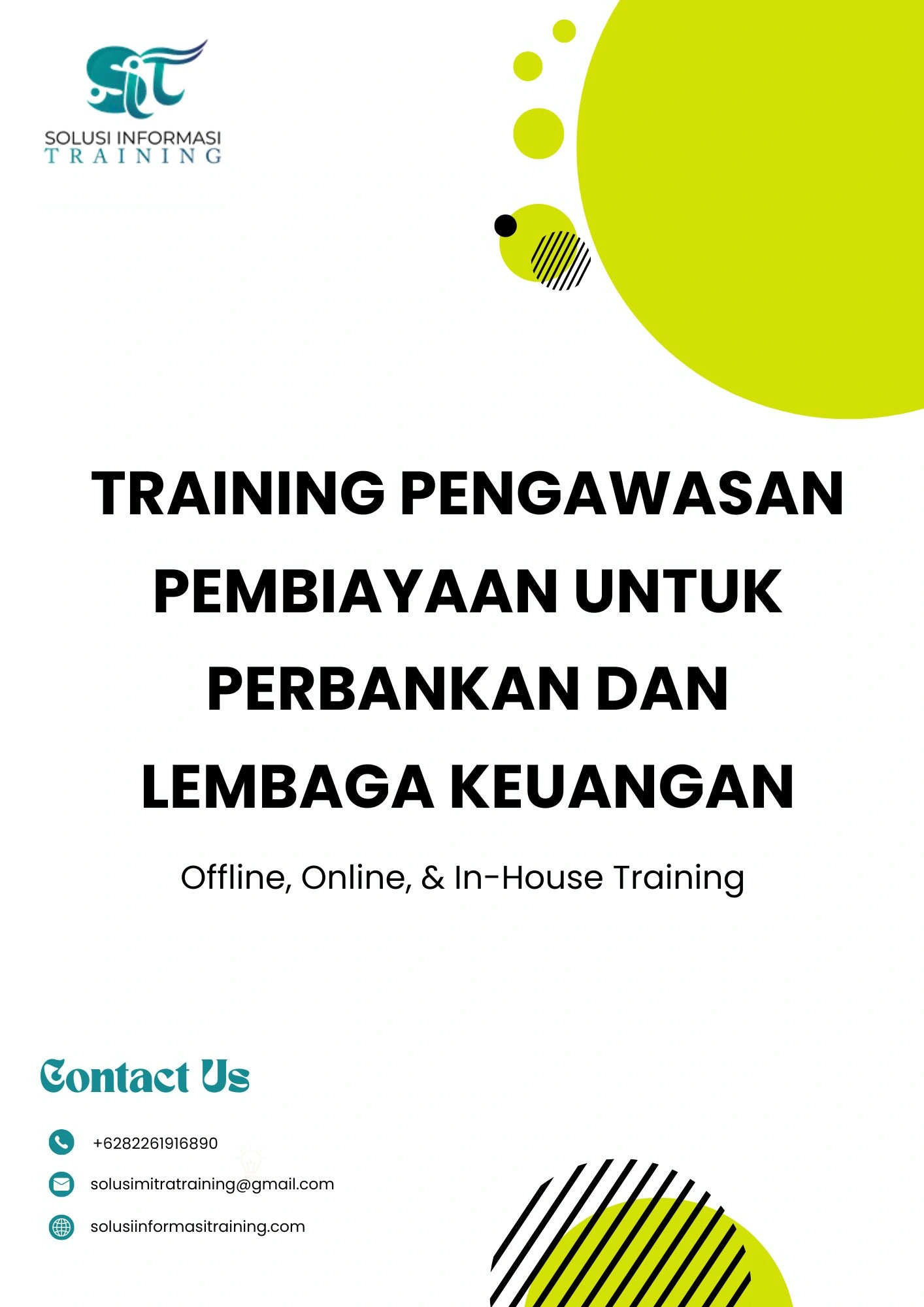 pelatihan PENGAWASAN PEMBIAYAAN UNTUK PERBANKAN DAN LEMBAGA KEUANGAN di jakarta