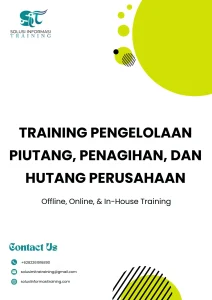 pelatihan PENGELOLAAN PIUTANG, PENAGIHAN, DAN HUTANG PERUSAHAAN di jakarta