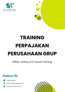 pelatihan PERPAJAKAN PERUSAHAAN GRUP di jakarta