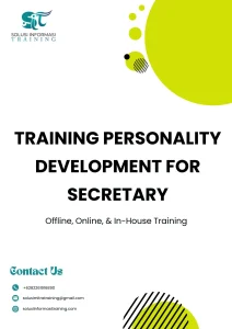 pelatihan PERSONALITY DEVELOPMENT FOR SECRETARY di jakarta