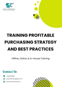pelatihan PROFITABLE PURCHASING STRATEGY AND BEST PRACTICES di jakarta