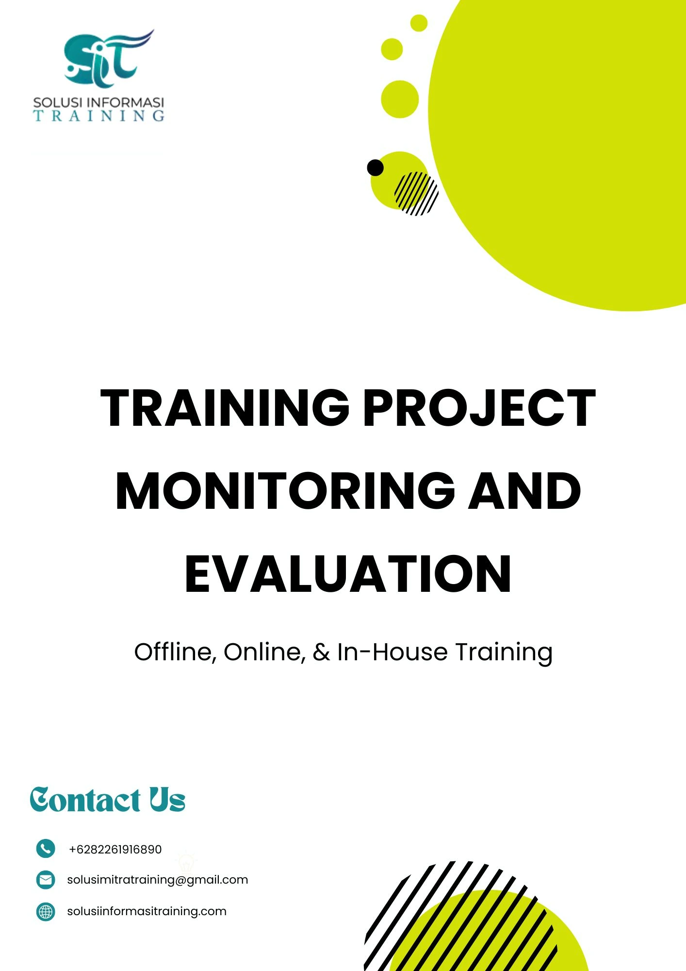 pelatihan PROJECT MONITORING AND EVALUATION di jakarta