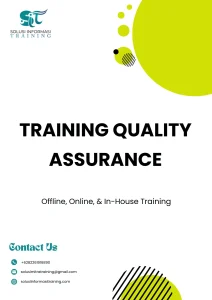 pelatihan QUALITY ASSURANCE di jakarta